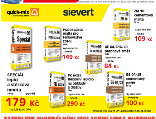 Měsíc slev 1.10.-31.10.2025